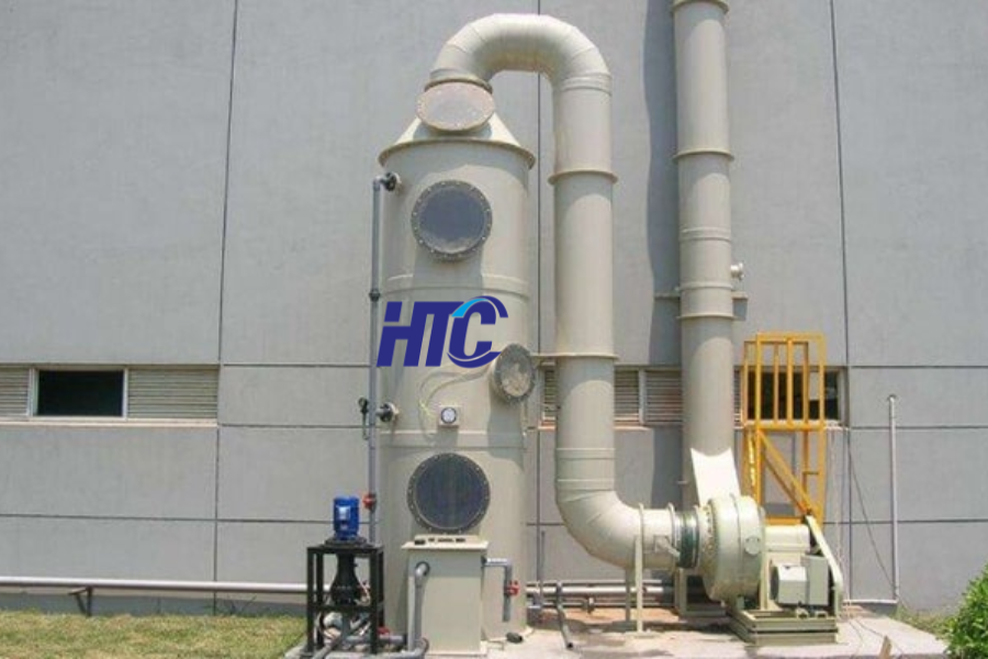 Công dụng của hệ thống xử lý khí thải trong công nghiệp 