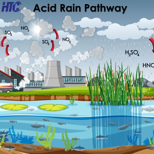 Ảnh hưởng của khí thải công nghiệp với môi trường 